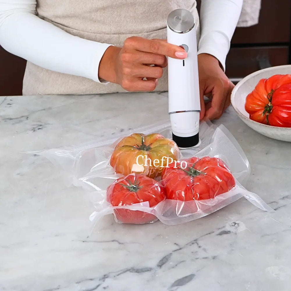 Press Once to Vacuum Seal